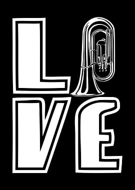 Love Tuba Music Student