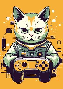 Cat Gamer