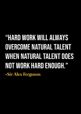 Alex Ferguson Quote