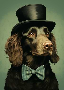 Flat with a Hat Retriever