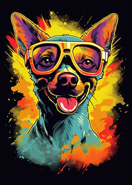 Dog Animal Retro