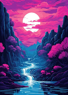 Cherry Blossom Japan Art