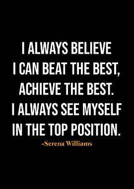 Serena Williams quotes
