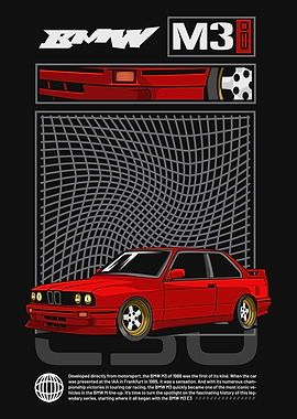 Classic M3 E30 Car