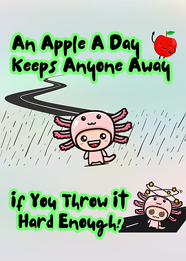 Funny Cute Axolotl Quote