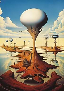 Surreal Abstract Echoes