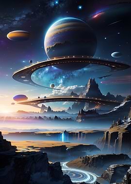 Cosmic Universe Dreamscape