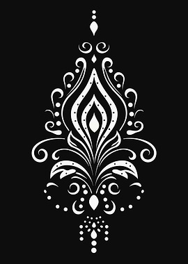 Indian Henna Mandala