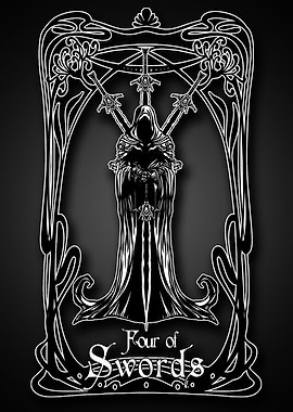 Tarot Four of Swords