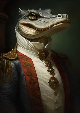Crocodile king animal