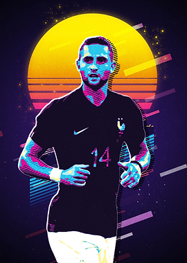 Adrien Rabiot Style Retro