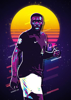 Dayot Upamecano Pop Art