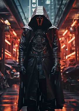 Cyberpunk Night Assassin