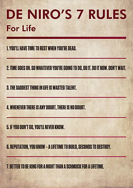 Quotes Robert De Niro