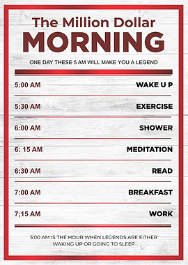 the million dollar morning