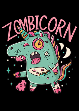 Zombiecorn Zombie Unicorn