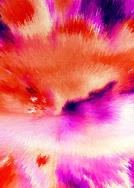 Abstract Acrylic Painting