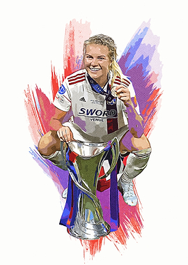 Ada Hegerberg Poster