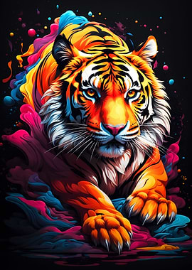 Tiger Colorful