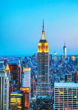New York City Skyline USA