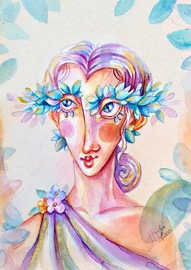 Nature Queen Portrait