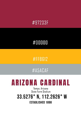 Football Arizona Colors