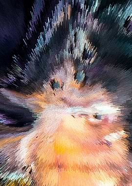 Abstract Acrylic Painting