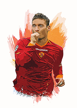 Francesco Totti Poster