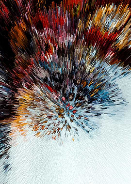 Abstract Acrylic Painting