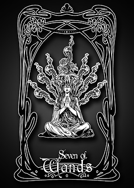 Tarot Seven of Wands
