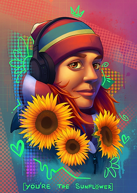 you are the sunflower