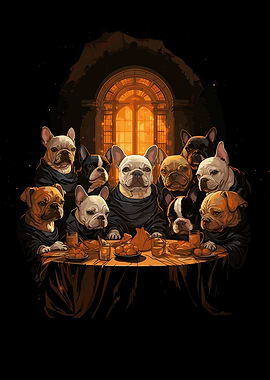 The Last Supper Bulldogs