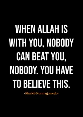 Khabib Nurmagomedov quotes