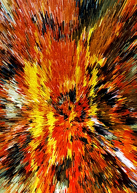 Acrylic Abstract Painting