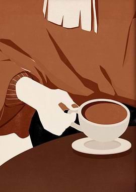 Kitchen Coffee Ar Print