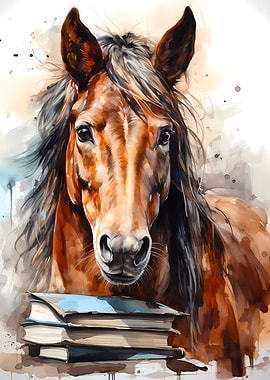 Horse Books Reading Sweet