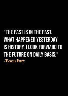 Tyson Fury Quote