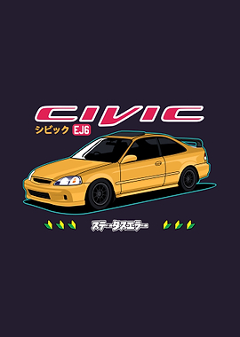 civic ej6 jdm classic