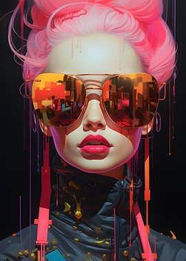 Neon Portrait