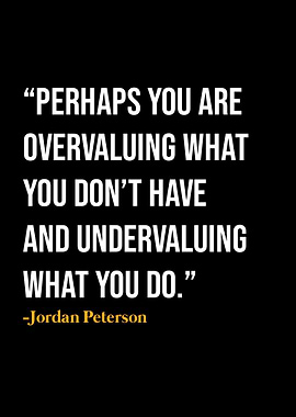 Jordan Peterson Quote