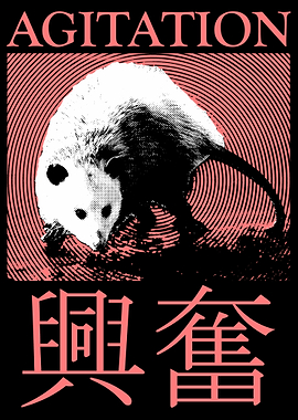 Agitation Opossum