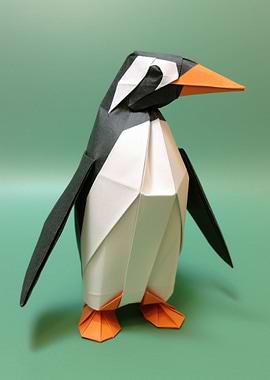 Origami of Penguin