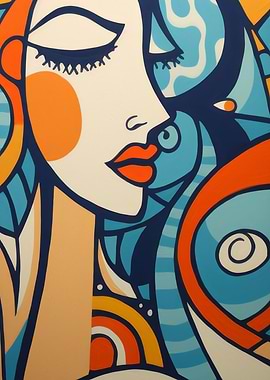 Picasso Female Face