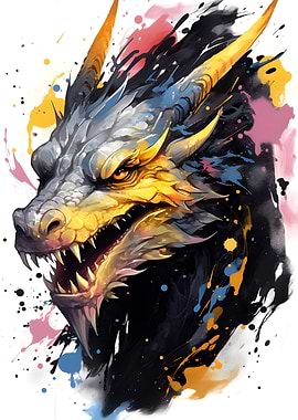 Dragon Head Painting