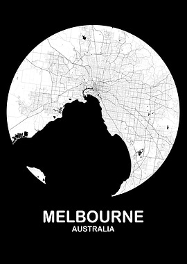 Melbourne Circular White