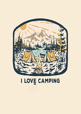 I love camping