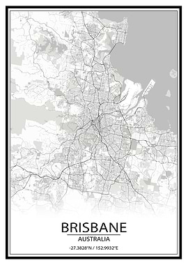 Brisbane White City Map