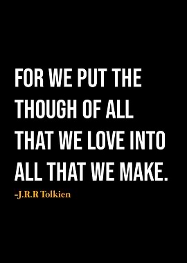 JRR Tolkien quotes