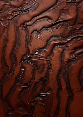 Vintage Abstract Leather