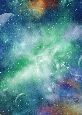 Watercolor Space